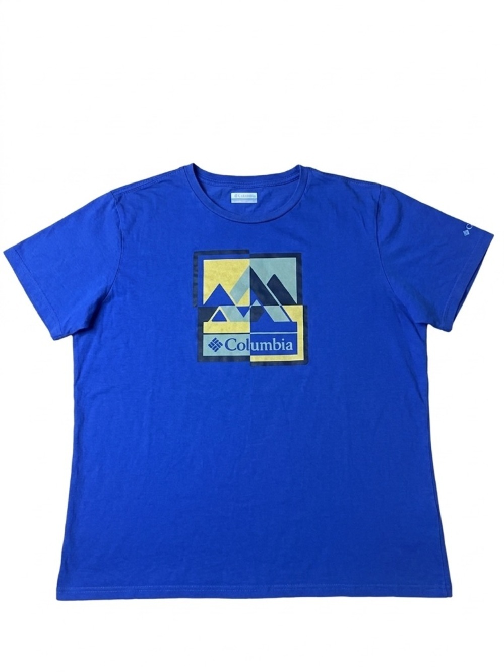 Columbia Men’s Blue Mountain Graphic T-Shirt - XXL / 2TG - Organic Cotton